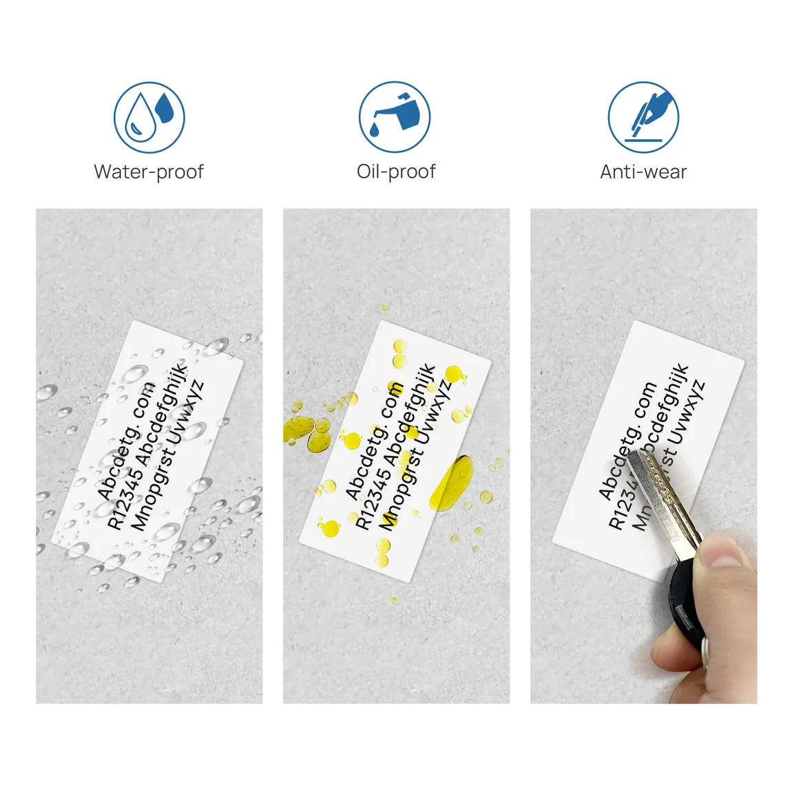 2 × 1 Direct Thermal Labels: Direct-thermal printing