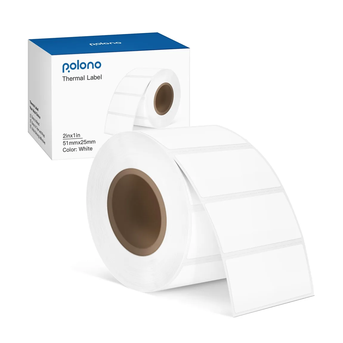 3 × 1 Direct Thermal Labels, White / 1,000 Labels