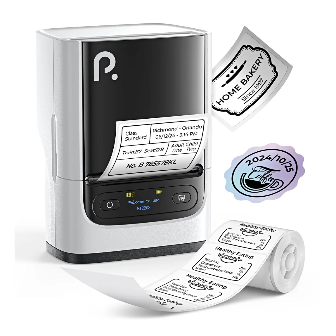 PM220S Bluetooth Label Maker by Polono